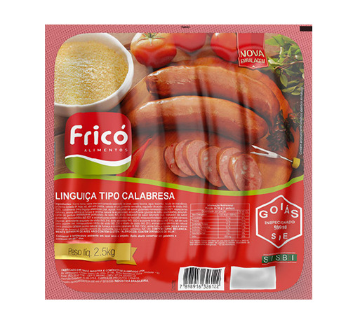 LINGUIÇA CALABRESA FRICO
