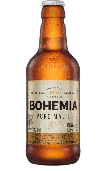 CERVEJA BOHEMIA GARRAFA 300ML