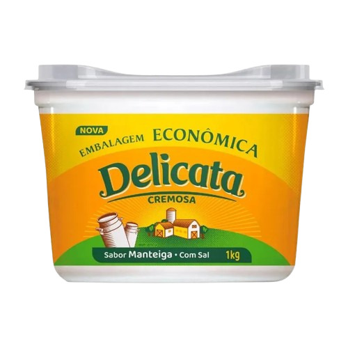 MARGARINA DELICATA COM SAL 1KG