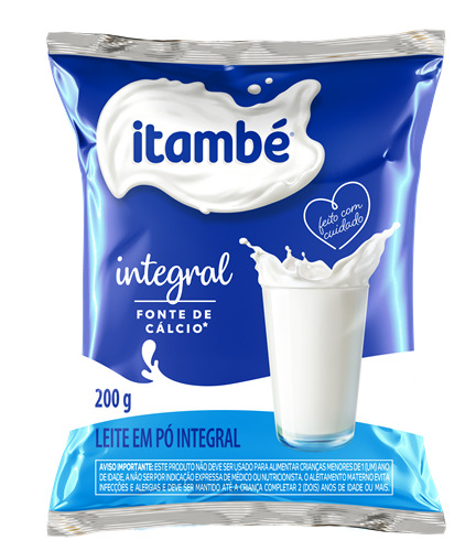 LEITE EM PÓ INTEGRAL ITAMBÉ 200G