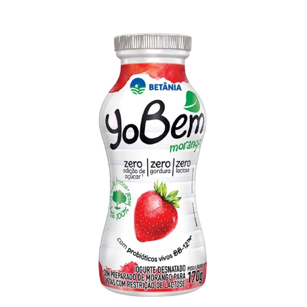 IOGURTE YOBEM TRIPLO ZERO MORANGO 170G