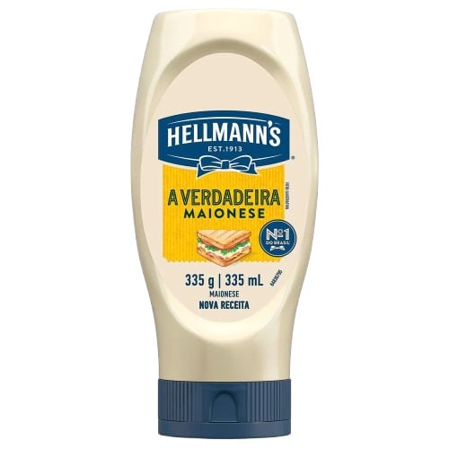 MAIONESE HELLMANNS SQUEEZE 335G