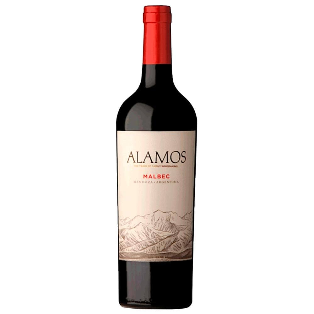 VINHO ARGENTINO TINTO ALAMOS MALBEC 750 ML