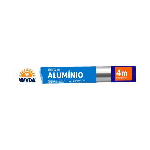 PAPEL ALUMÍNIO WYDA 30CM X 4M