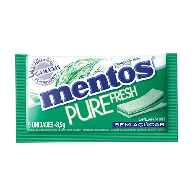 MENTOS PURE FRESH SPEARMINT 3L 8,5G