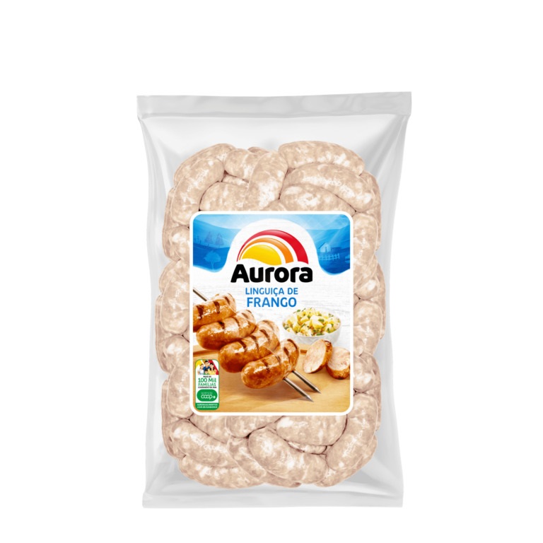 LINGUIÇA DE FRANGO CONGELADA AURORA