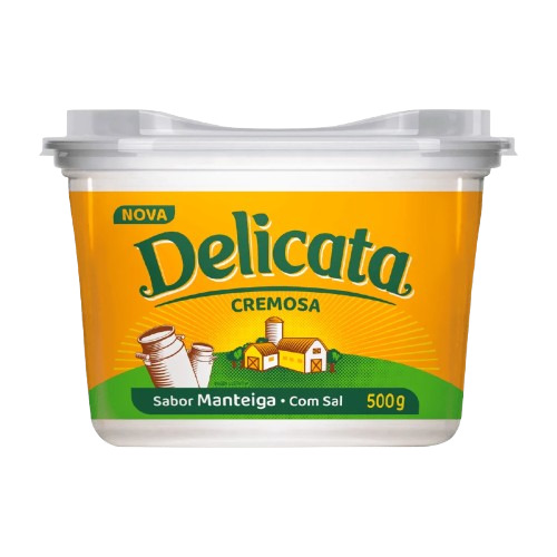 MARGARINA DELICATA COM SAL 500G