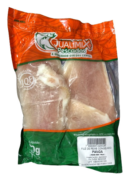 FILE PEIXE CONG PANGA QUALIMIX 800G