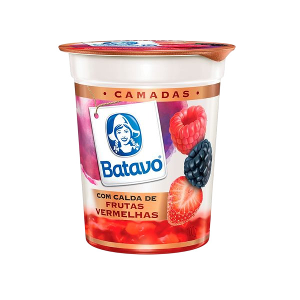 IOGURTE CAMADA FRUTAS VERMELHAS 100GR BATAVO