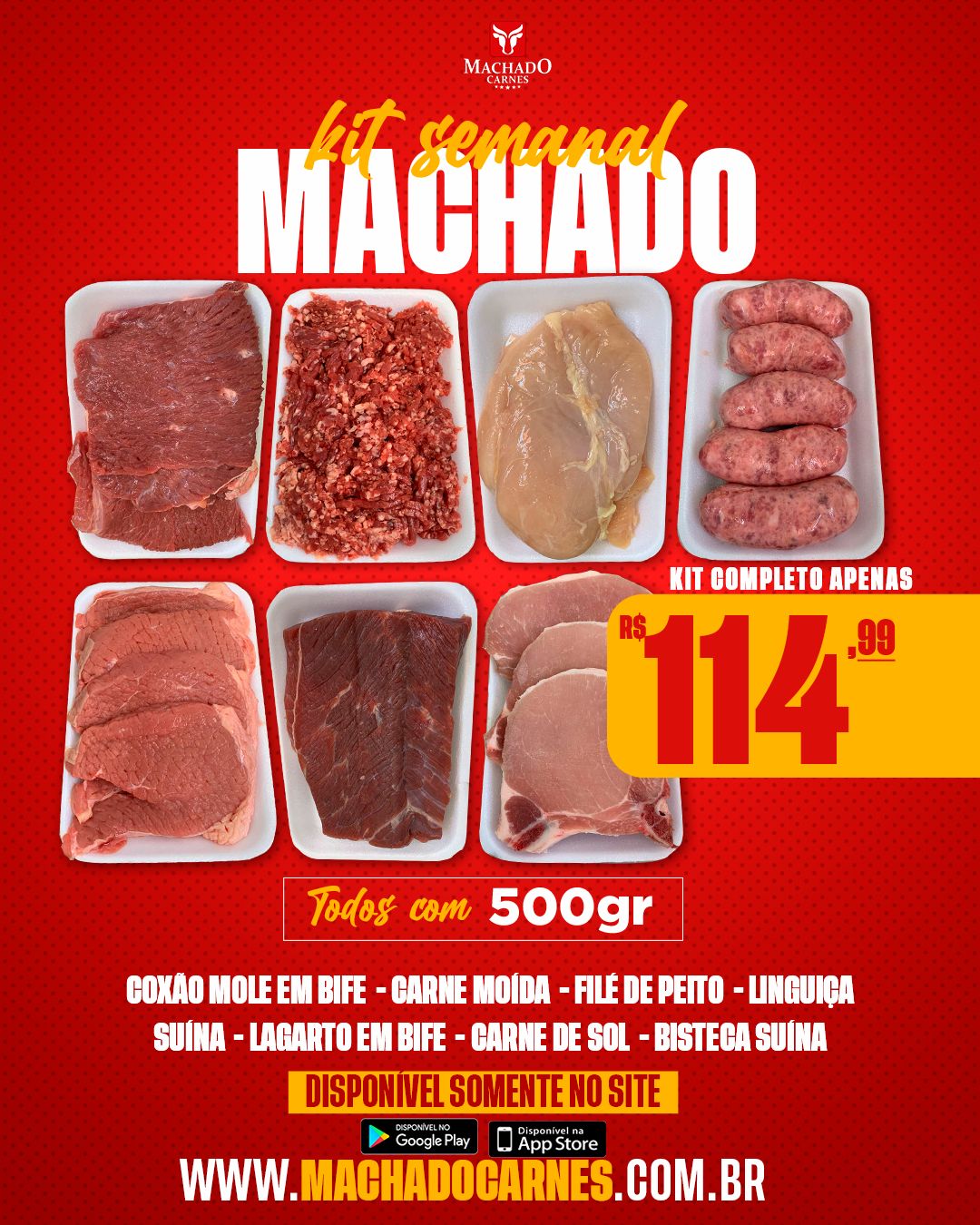 KIT SEMANAL MACHADO CARNES