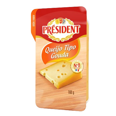 QUEIJO GOUDA PRESIDENT 160G