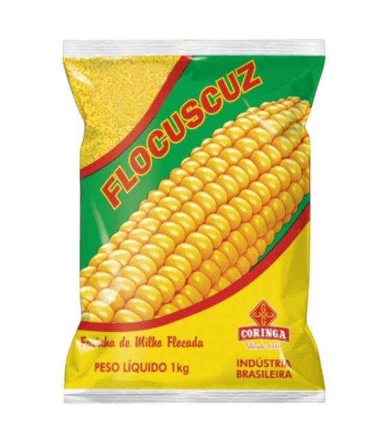 FLOCOS DE MILHO FLOCUSCUZ 500G