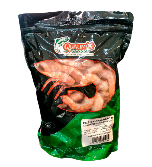 FILÉ DE CAMARÃO M VANNAMEI QUALIMIX