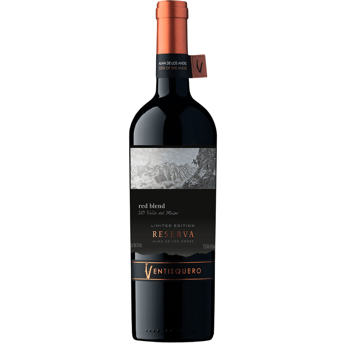 VINHO TINTO CHILENO VENTISQUERO RESERVA RED BLEND 750ML