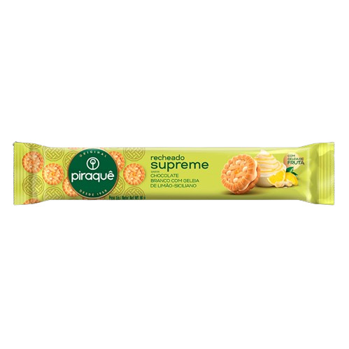 BISCOITO RECH SUPR CHOC BCO PIRAQUE 80G