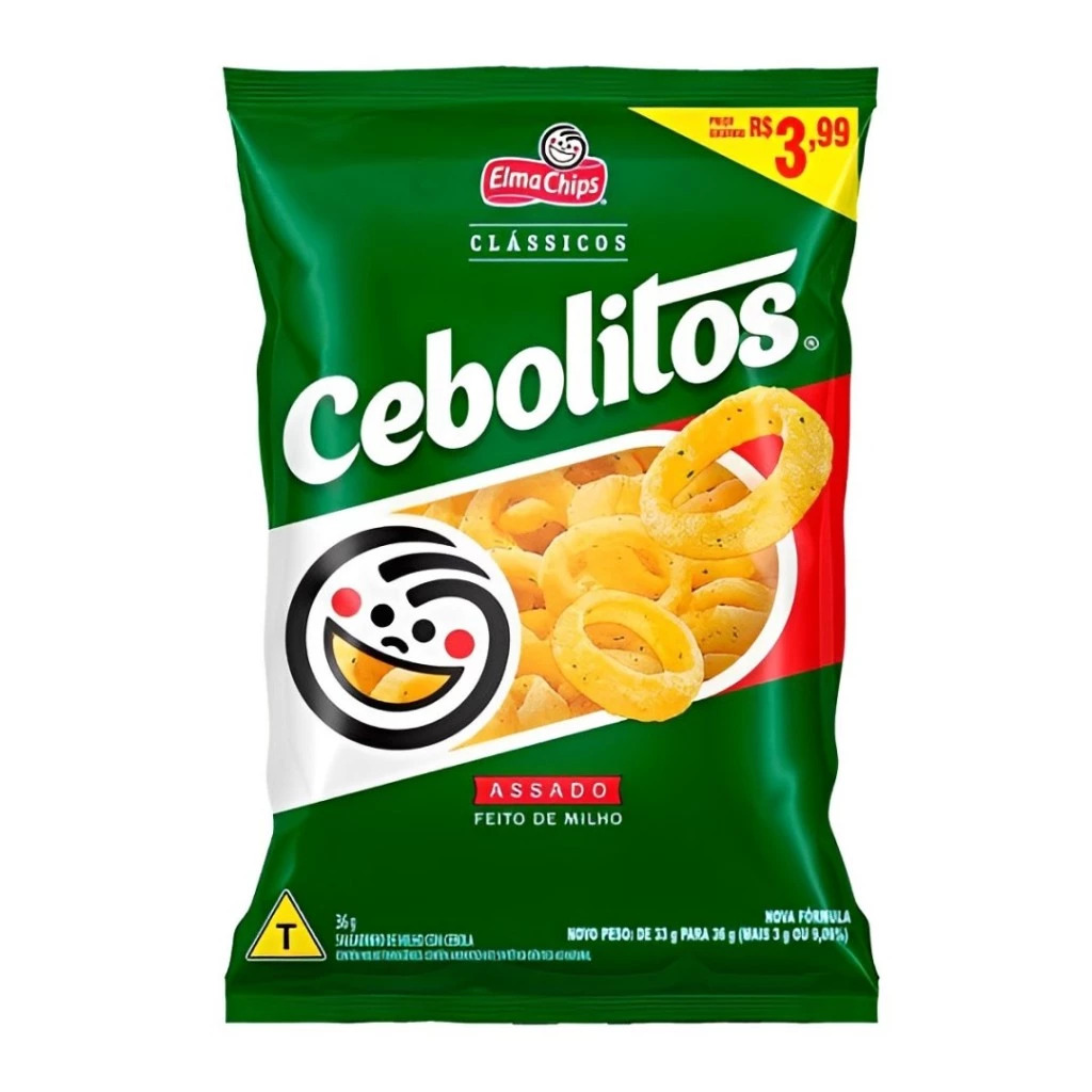 SALGADINHOS CEBOLITOS 36G