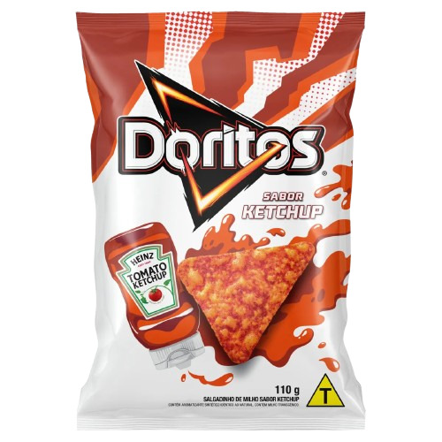 SALGADINHOS DORITOS KETCHUP 110G