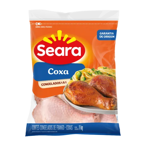 COXA DE FRANGO CONGELADA IQF 1KG SEARA