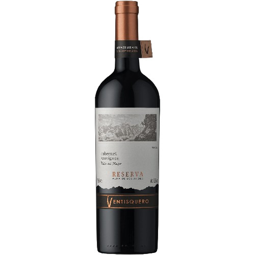 VINHO TINTO CHILENO VENTISQUERO RESERVA CABERNET SAUVIGNON 750ML