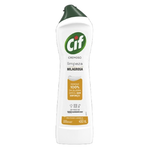 CIF CREMOSO LIMPEZA PROFUNDA LARANJA 250ML