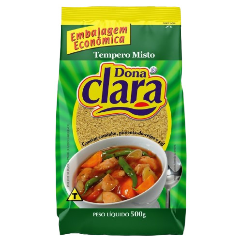 TEMPERO MISTO COM COMINHO DONA CLARA 100G