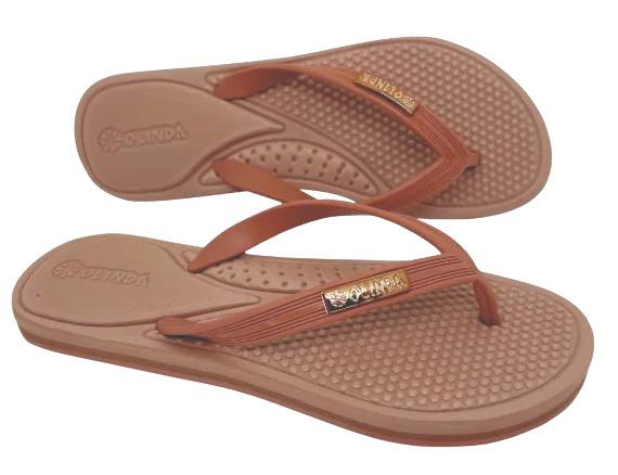 CHINELO OLINDA COMFORT NUDE FEMININO TAMANHO 38