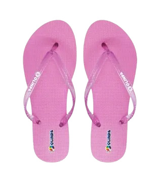 CHINELO OLINDA SLIM ROSA FEM TAM 38