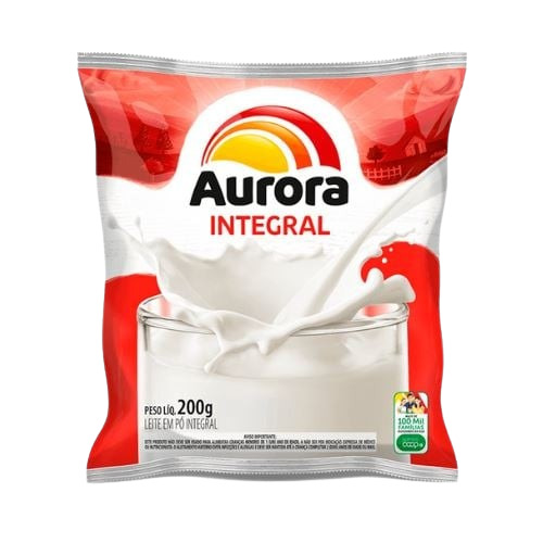 LEITE EM PÓ INTEGRAL AURORA 200G