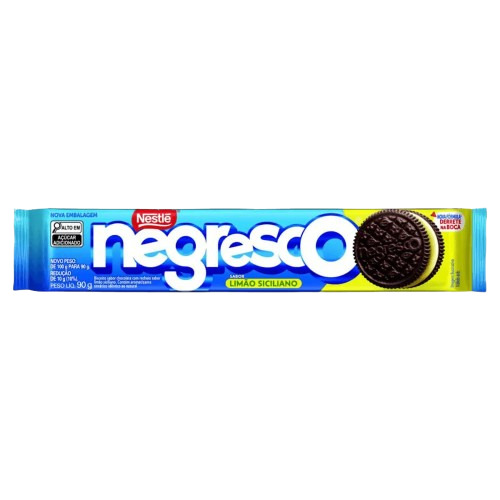 BISCOITO RECHEADO NEGRESCO LIMÃO SICILIANO 90G NESTLÉ