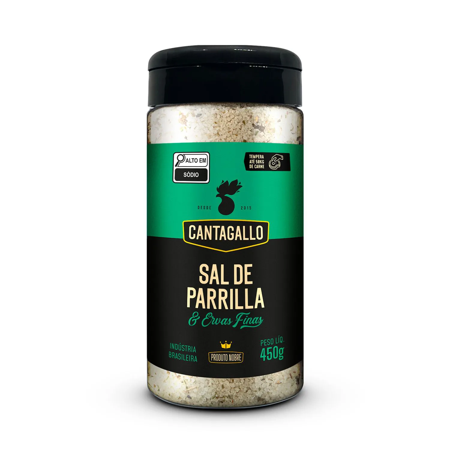 SAL PARRILLA E ERVAS FINAS 450G CANTAGALLO