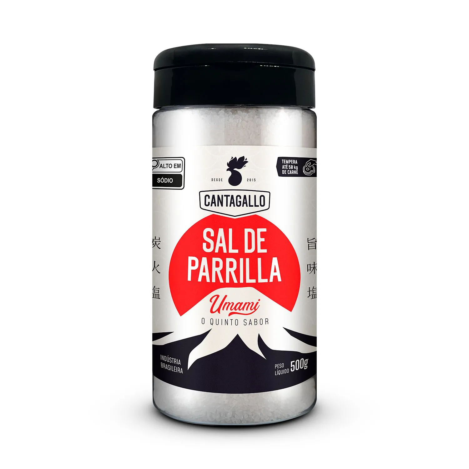 SAL DE PARRILLA UMAMI QUINTO SABOR CANTAGALLO 500G
