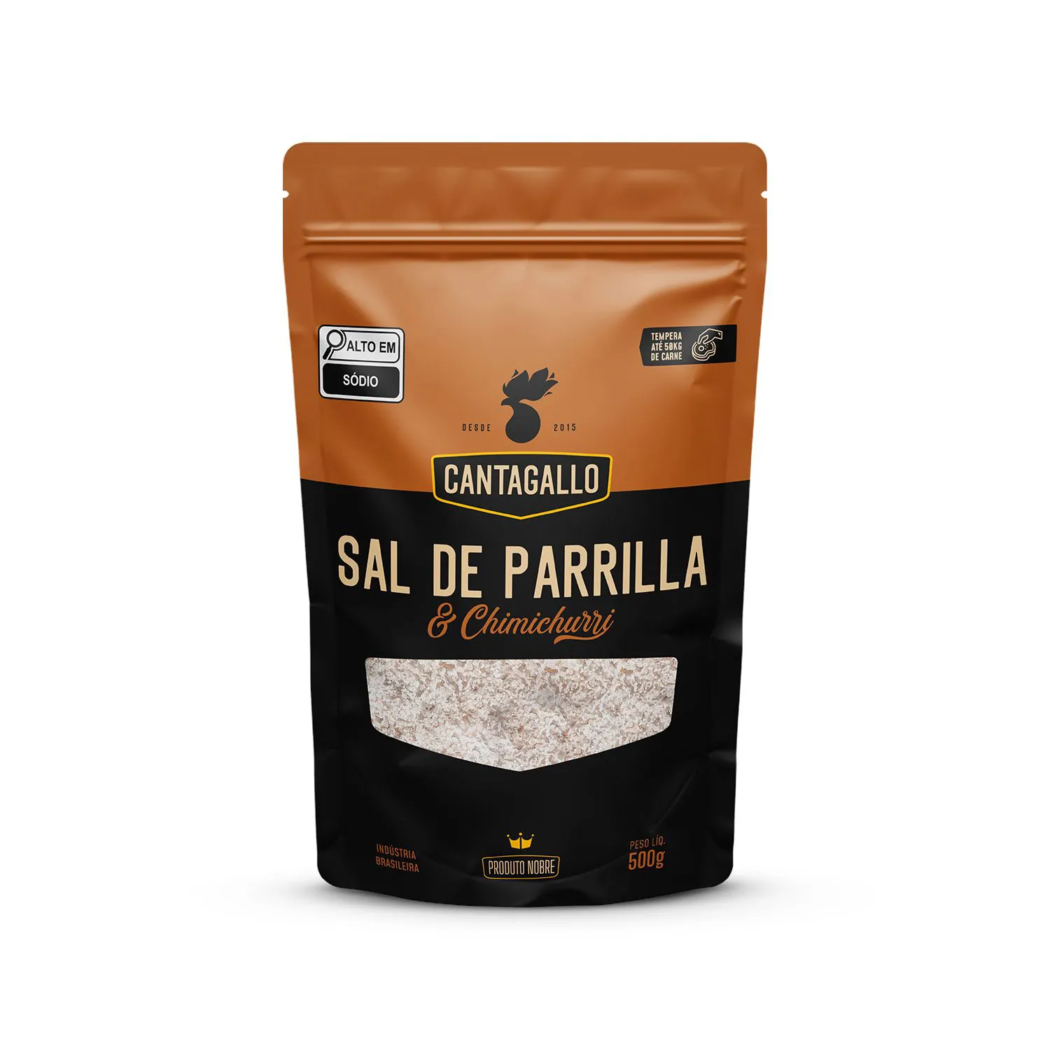 SAL DE PARRILLA E CHIMICHURRI CANTAGALO POUCH 500G