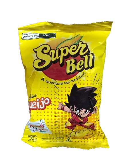 SALGADINHOS SUPER BELL QUEIJO 25G