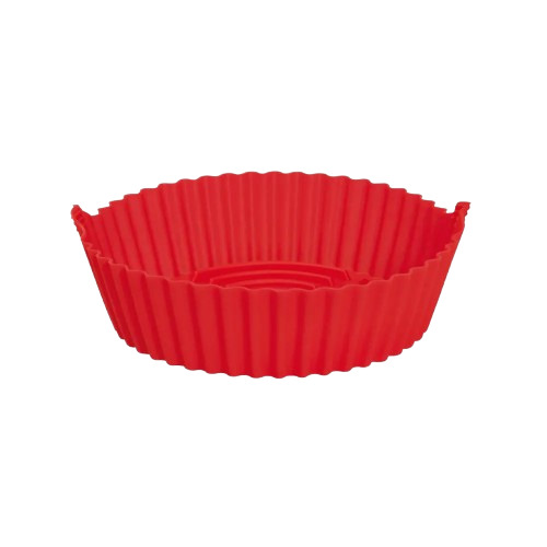 FORMA DE SILICONE PARA AIRFRYER 22CM MOR