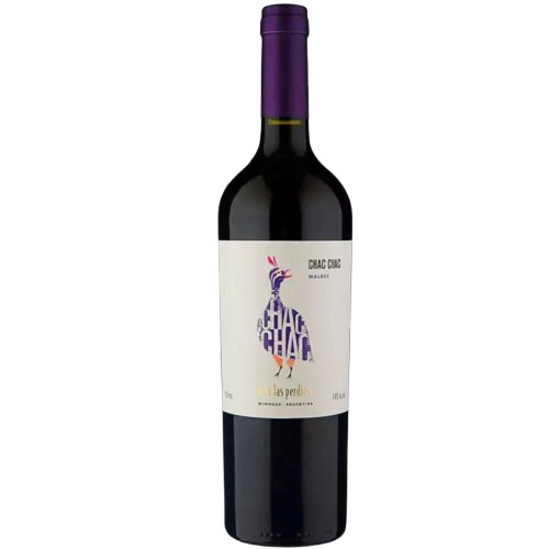 VINHO ARGENTINO TINTO CHAC CHAC VIÑA LAS PERDICES MALBEC 750ML