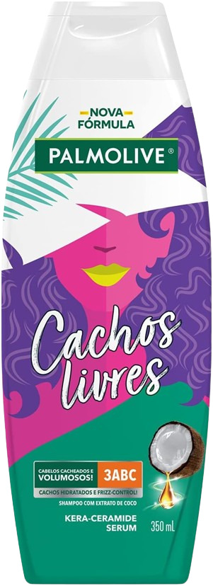 SHAMPOO PALMOLIVE CACHOS LIVRES 3ABC 350ML