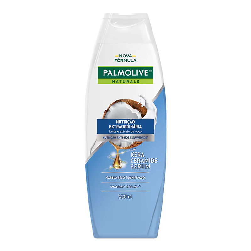 SHAMPOO PALMOLIVE NATURALS NUTRIÇÃO EXTRAORDINARIA 350ML