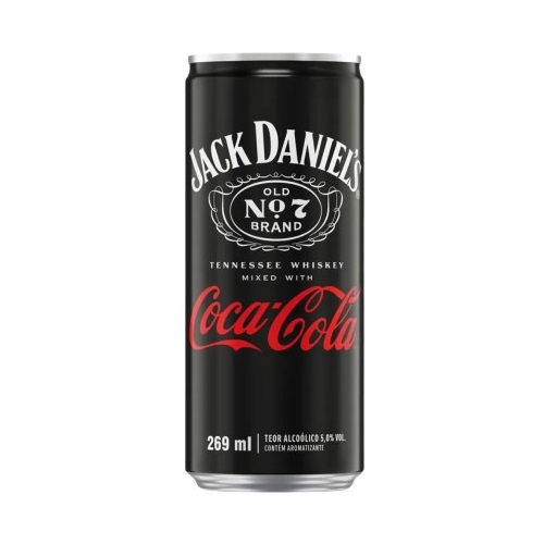 WHISKY JACK DANIEL S E COCA COLA LATA 269ML