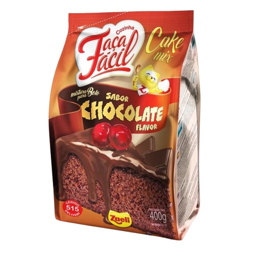 MISTURA PARA BOLO CHOCOLATE ZAELI 400G