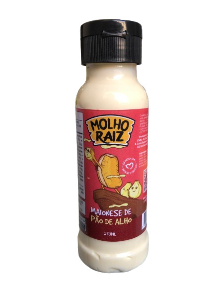 MAIONESE PÃO DE ALHO MOLHO RAIZ 270ML
