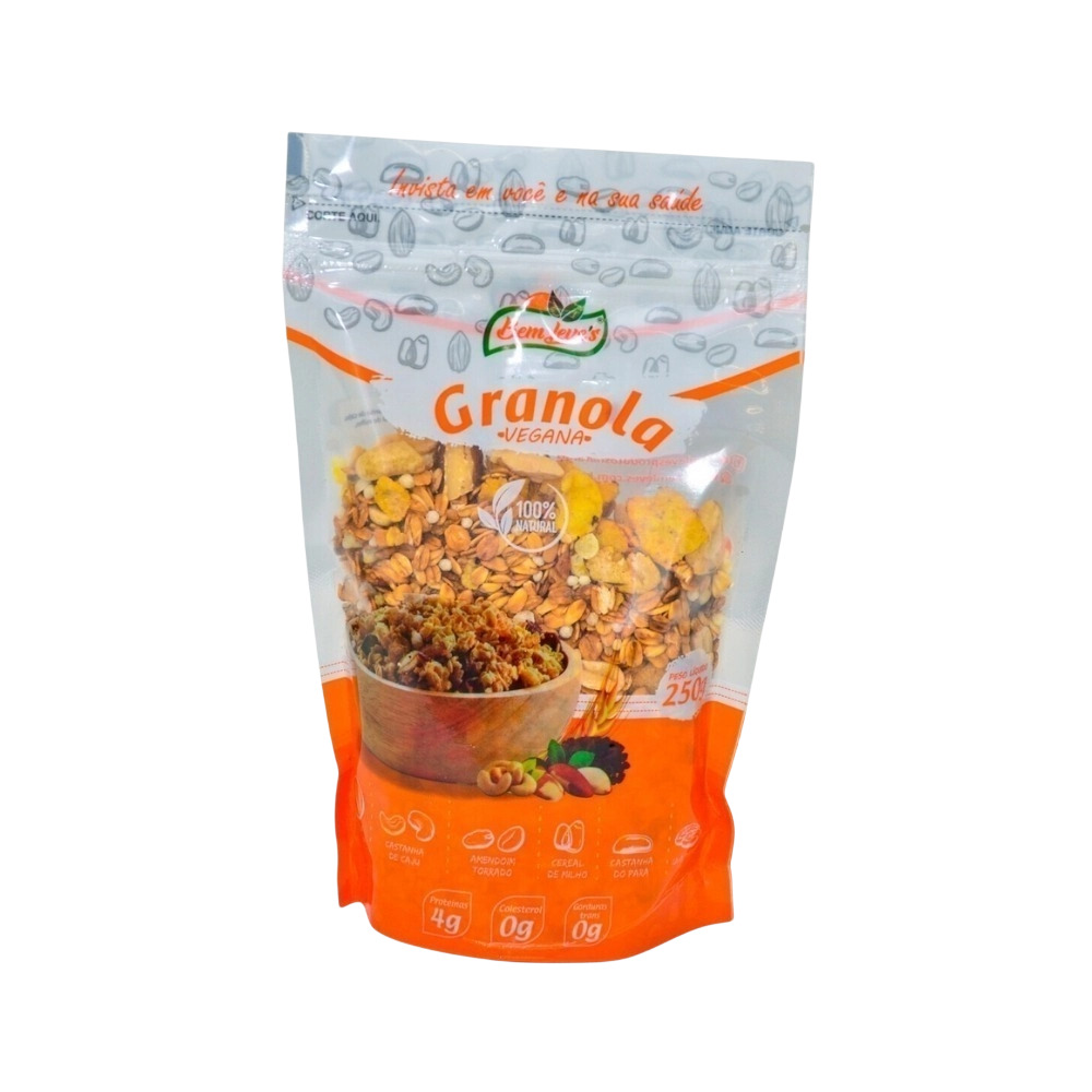 GRANOLA VEGANA BEM LEVE S 250GGRANOLA VEGANA BEM LEVE´S 250G