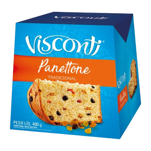 PANETTONE VISCONTI FRUTAS 400G