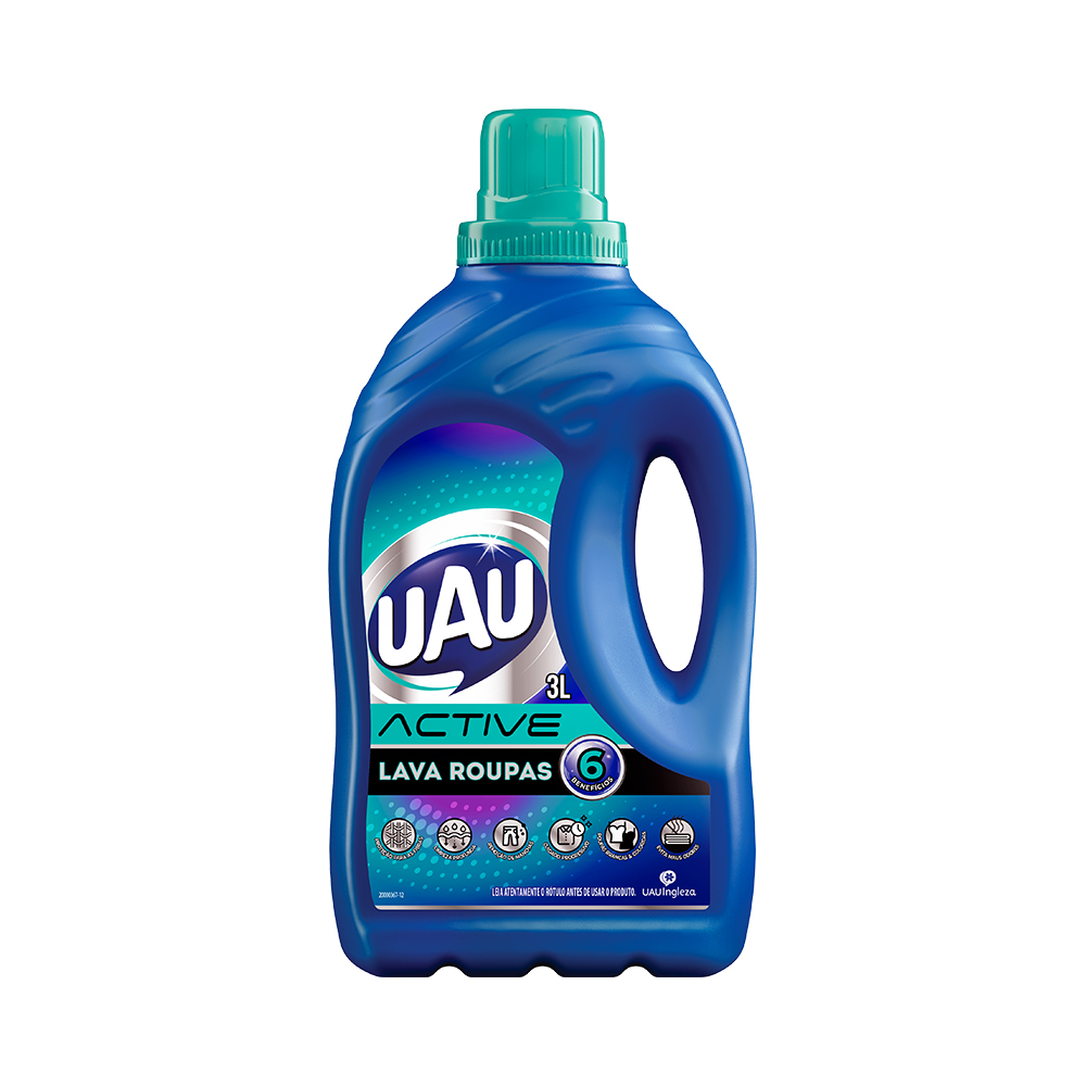 LAVA ROUPA UAU ACTIVE 3L