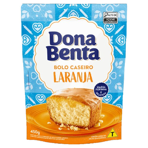MISTURA PARA BOLO LARANJA DONA BENTA 450G