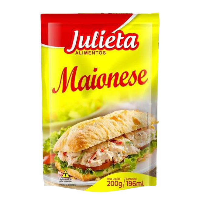 MAIONESE TRADICIONAL JULIETA SACHÊ 200G