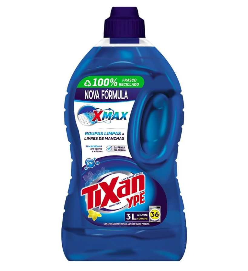 LAVA ROUPA TIXAN PRIMAVERA 3L