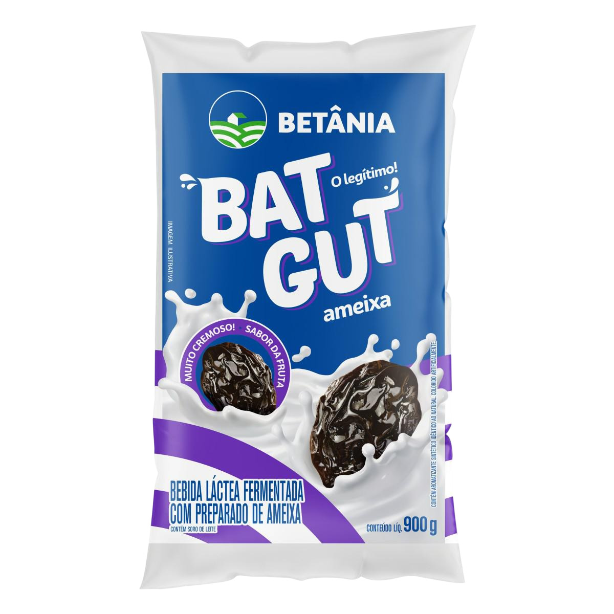 BEBIDA LÁCTEA FERMENTADA AMEIXA BAT GUT 900G
