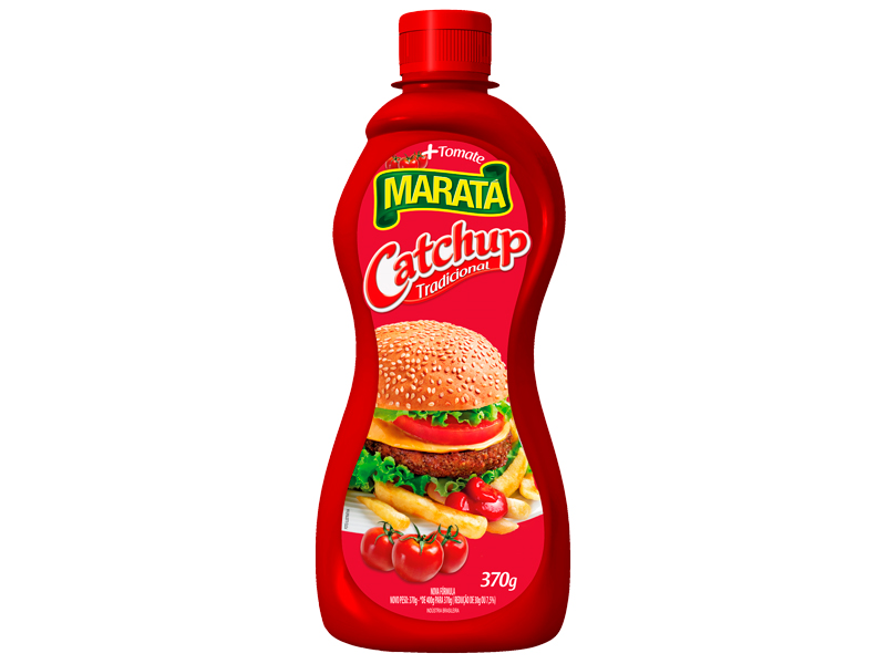 CATCHUP TRADICIONAL MARATÁ PET 370G