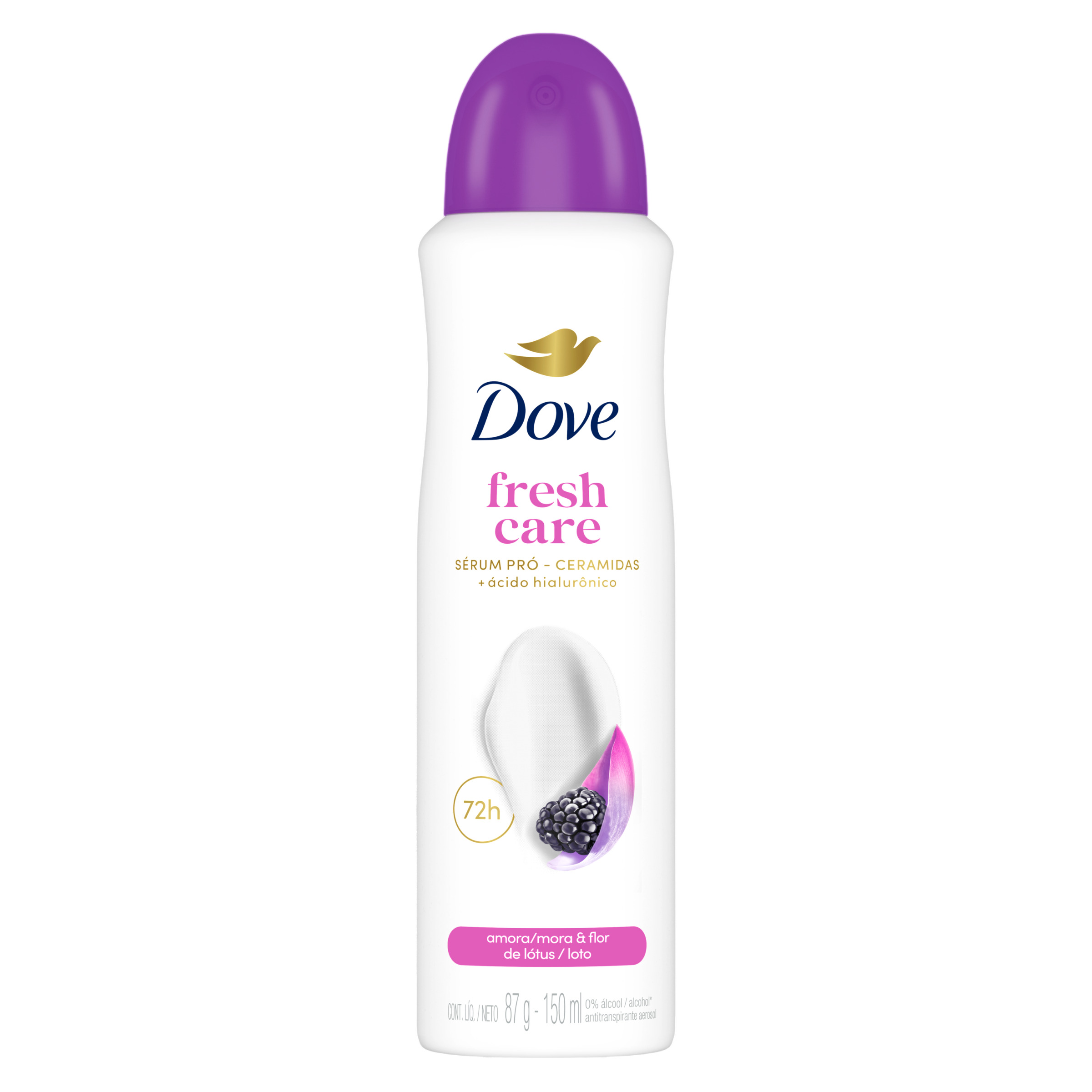 DESODORANTE DOVE AEROSOL AMORA 150ML