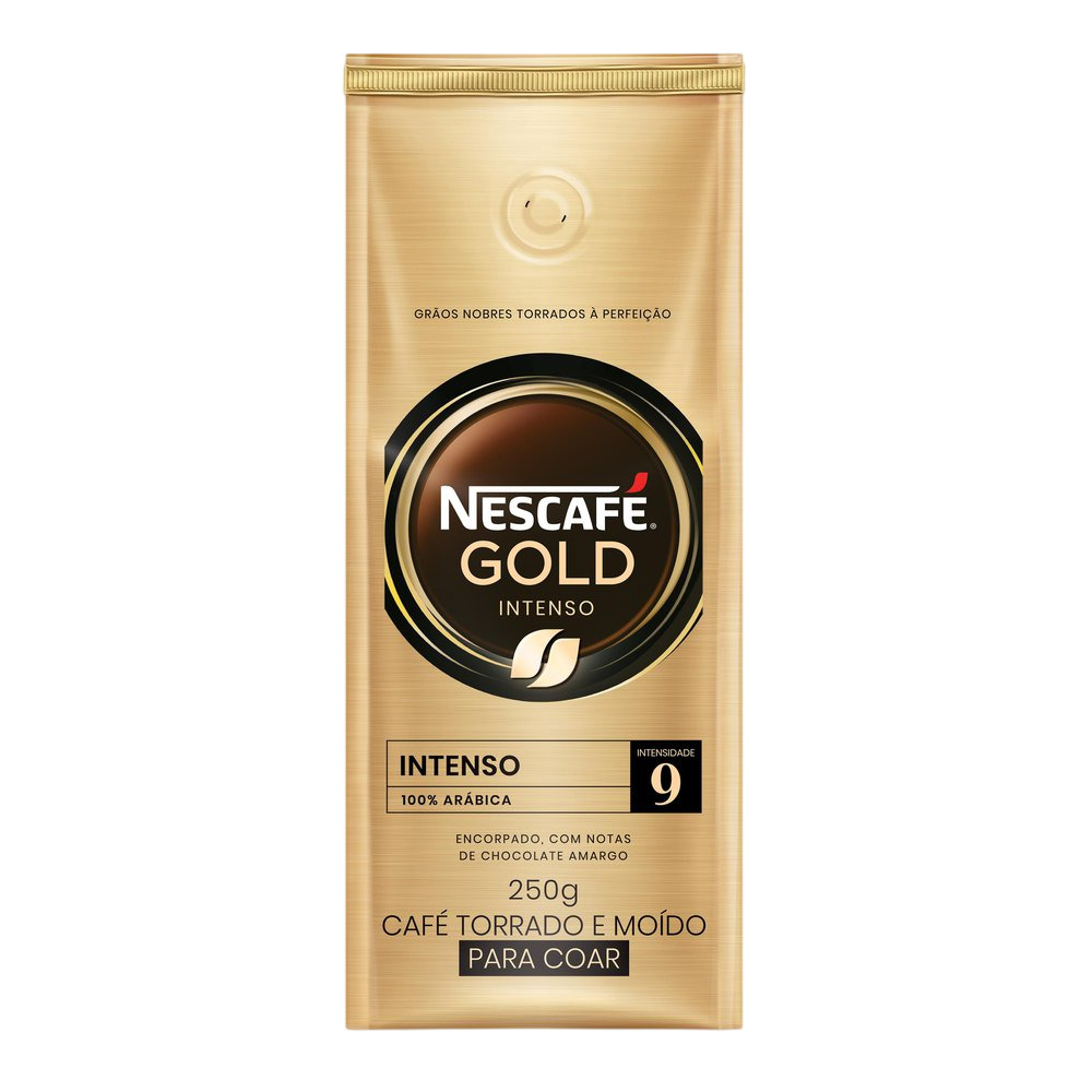 NESCAFE GOLD TORRADO & MOIDO INTENSO SACHÊ 250G